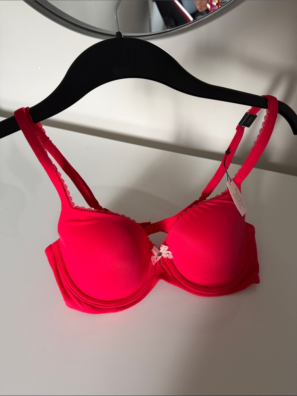 Victoria's Secret Hot Pink Padded Underwire Bra